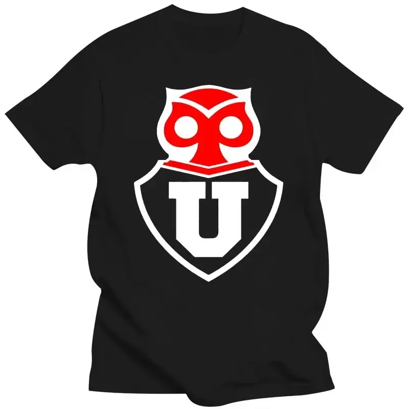 Universidad De Chile Santiago Futbol Soccerite Camiseta T Shirt La U Classic Cotton Men Round Collar Mens Clothing Man Clothing