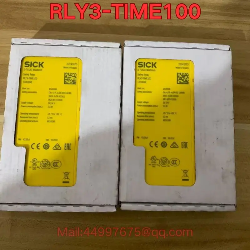 Новое реле безопасности RLY3-TIME100 Последняя цена 2025 года
