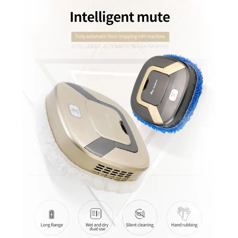 Fully Automatic Robot Vacuum Cleaner Household Smart Mop Machine USB Charging Cleaning Sweeping Robot Vacuum Cleaner