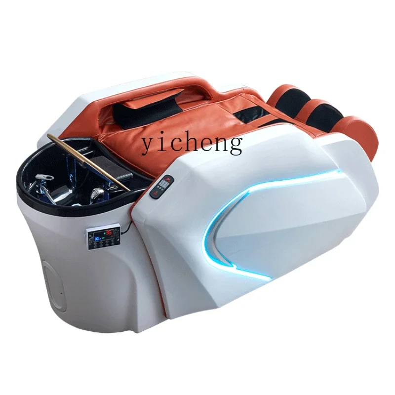 

W5.18 massage shampoo bed barber shop special hair treatment water circulation fumigation hair salon flush bed