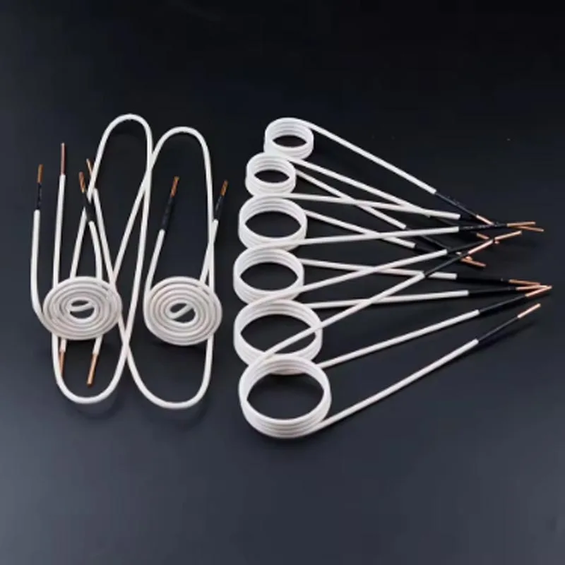 لفائف سخان مغناطيسي لتقوم بها بنفسك لفائف التعريفي 30 مللي متر/40/50 التعريفي لفائف أطقم عديمة اللهب الحرارة الملحقات #5