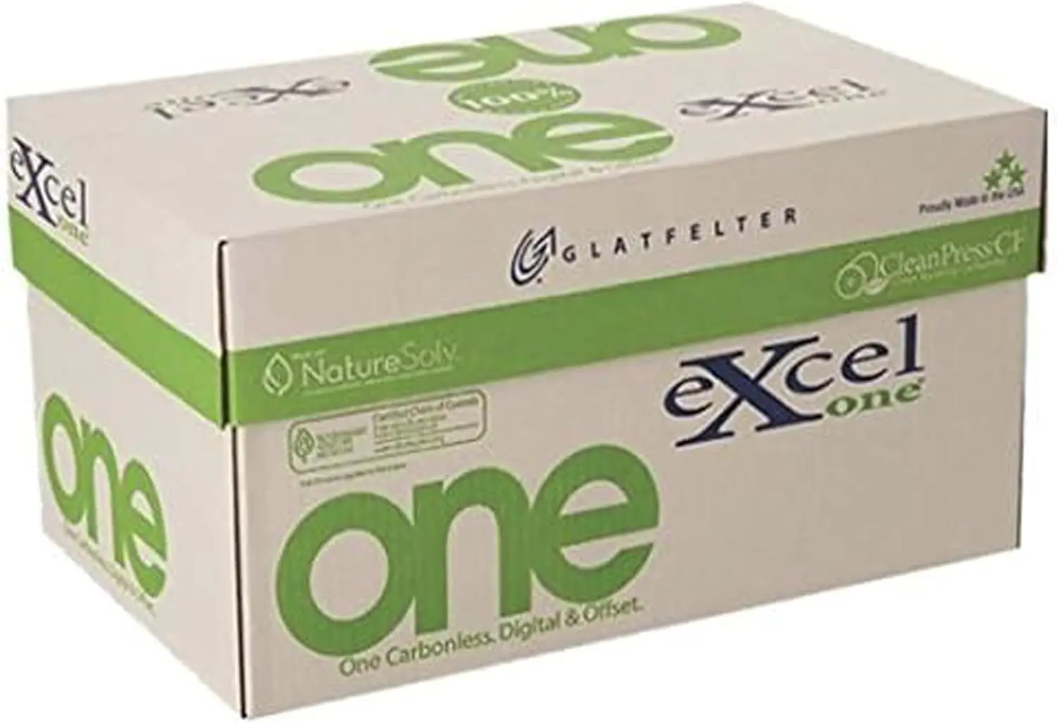 

Бумага самокопирующаяся 8.5 x 11 Excel One (230949), 2-слойная, двусторонняя (Канарский белый/Ярко-белый), 10 пачек
