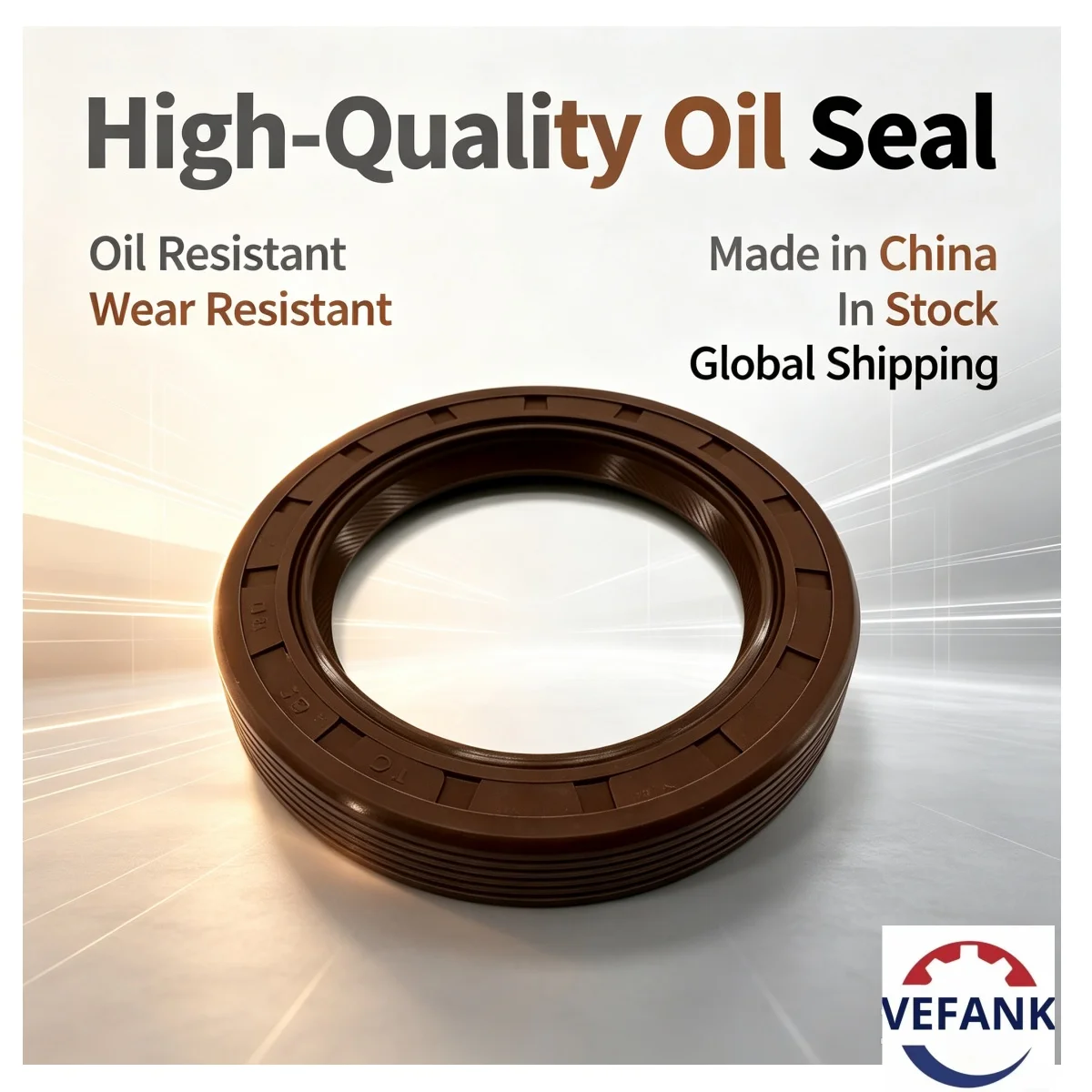 TG 65*90*12 mm double-lip skeleton oil seal, NBR, brown, with external spiral pattern, high quality auto parts