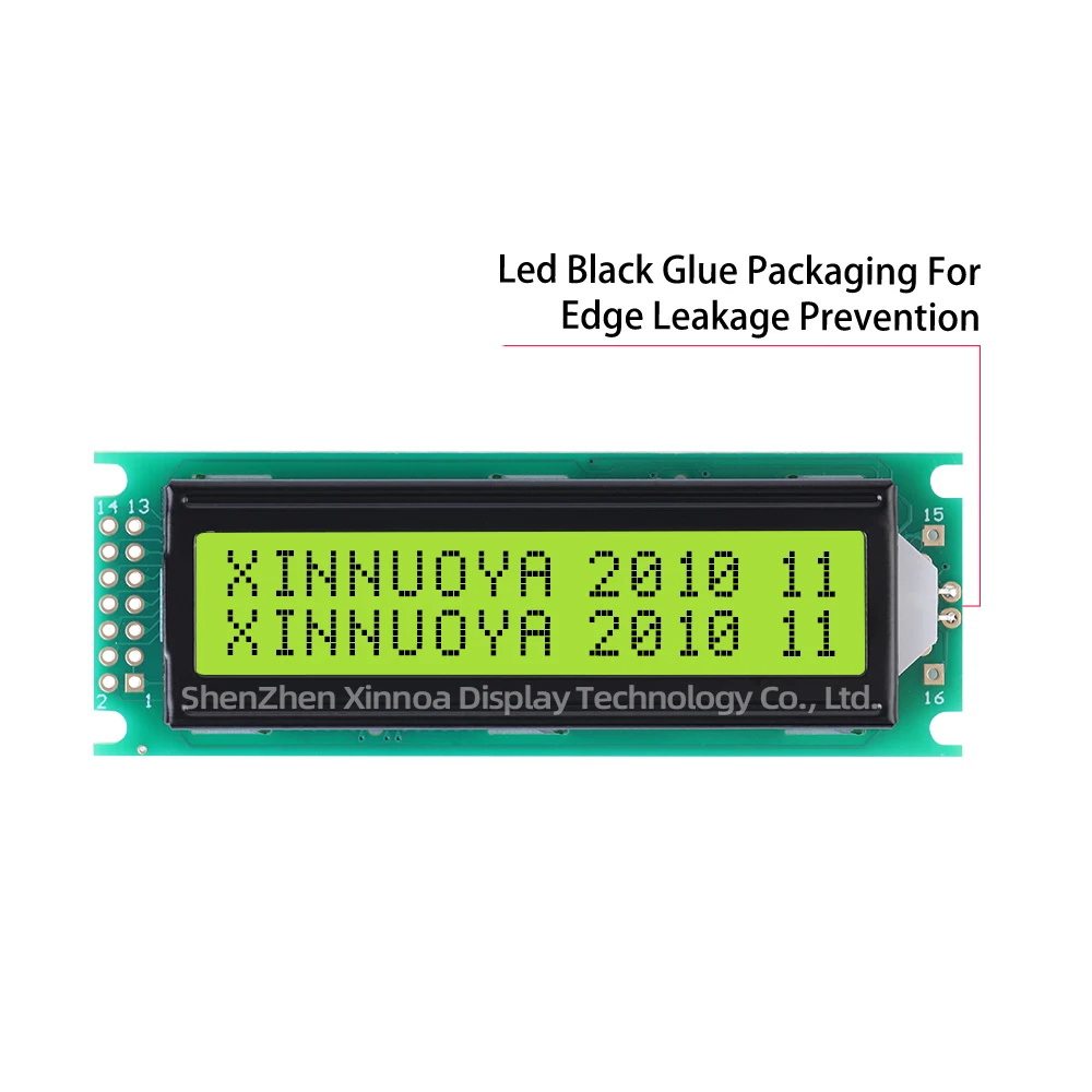 Global Best-Selling 1602 Module Lcd Dot Matrix Screen With Yellow Green Light And Yellow Green Film Support Customization