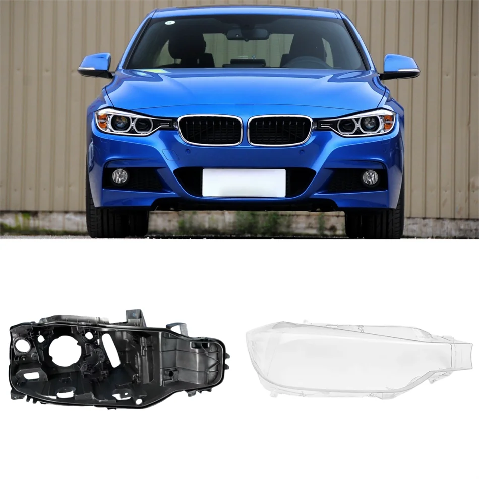 

Для BMW 3 серии F30 F35 2013 2014 2015, аксессуары, автомобильное основание, фара, держатель лампы, абажур, фара