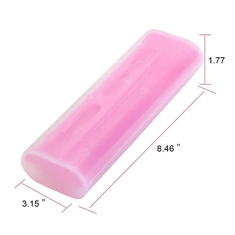 1PC Portable Electric Toothbrush Holder Case Box Travel Camping For Oral-B 4 Colors Bathroom Accessories 21.5cmx8.0cmx4.5cm
