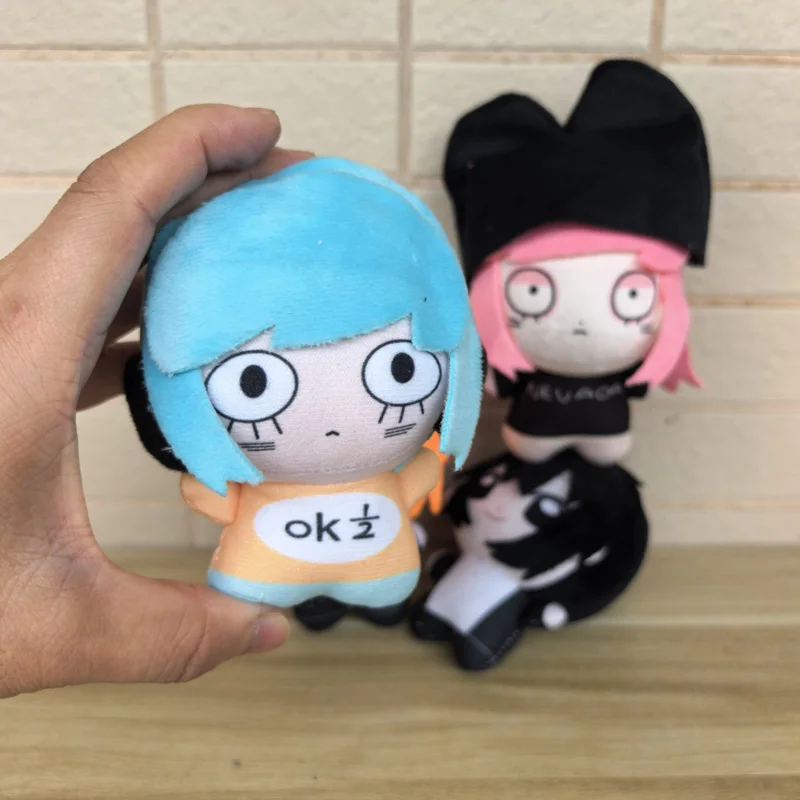 10cm Multiple Character Kawaii Cosplay Ranfren Anime Randal Nyon Nyen Cartoon Plush Toy Cute Funny Randal’s Friends Plushie Doll