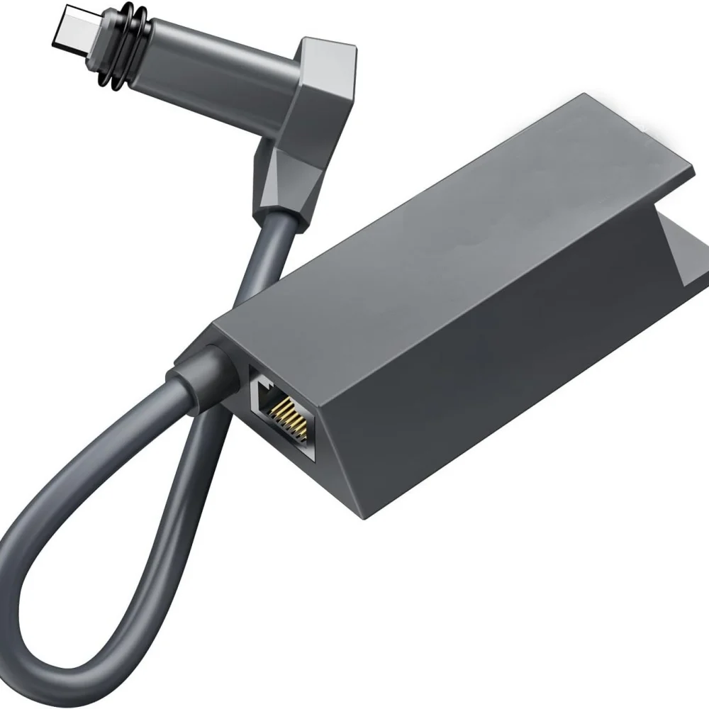 Ethernet Adapter V2 GEN2 Powerline Kit Wired External Network Satellite Internet Accessory Compatible with Starlink Dish Antenna
