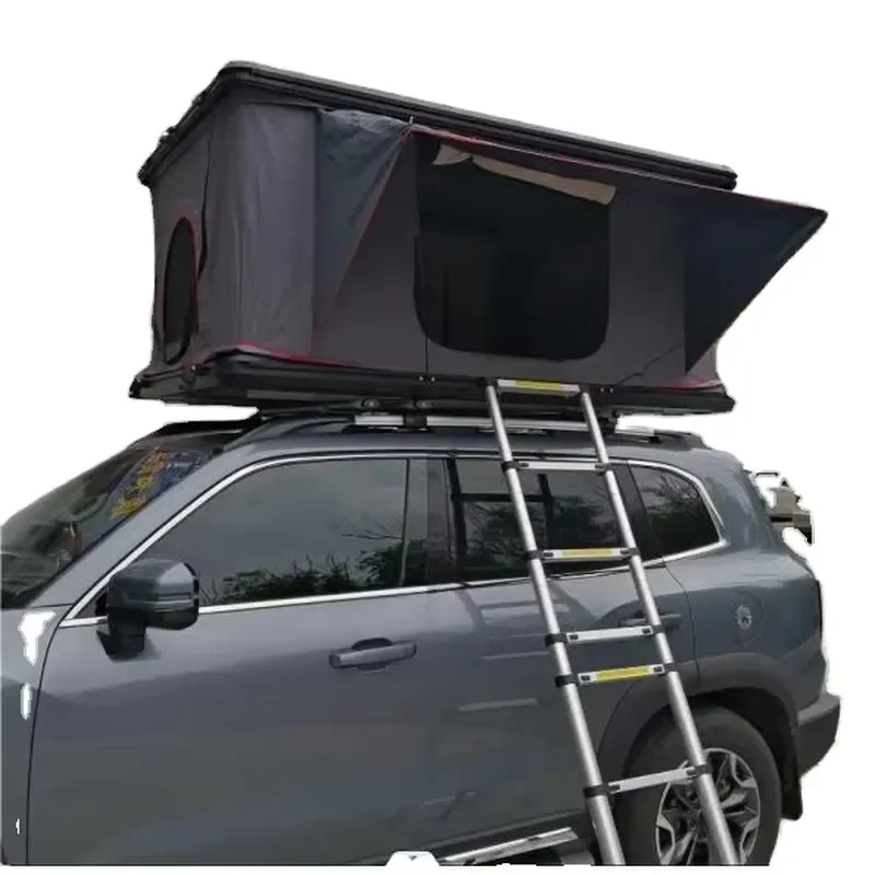 Hardshell Roof Top Tent 2 Person Waterproof 3000mm Pop up Square for Pickup Truck 4WD OEM Private Label