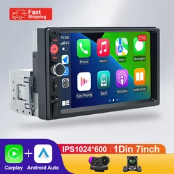 2 Din Car Radio Androidauto Stereo Carplay Android Auto Car Audio 7