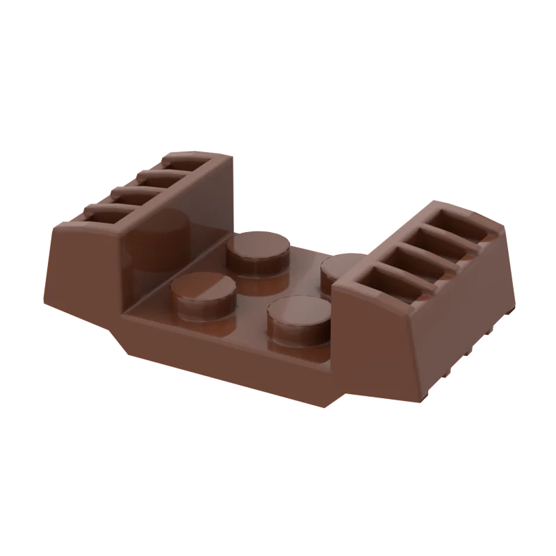 

10pcs MOC Brick Parts 41862 Plate Modified 2 x 2 with Vents Compatible Building Block Particle DIY Assmble Kid Puzzle Toy Gift