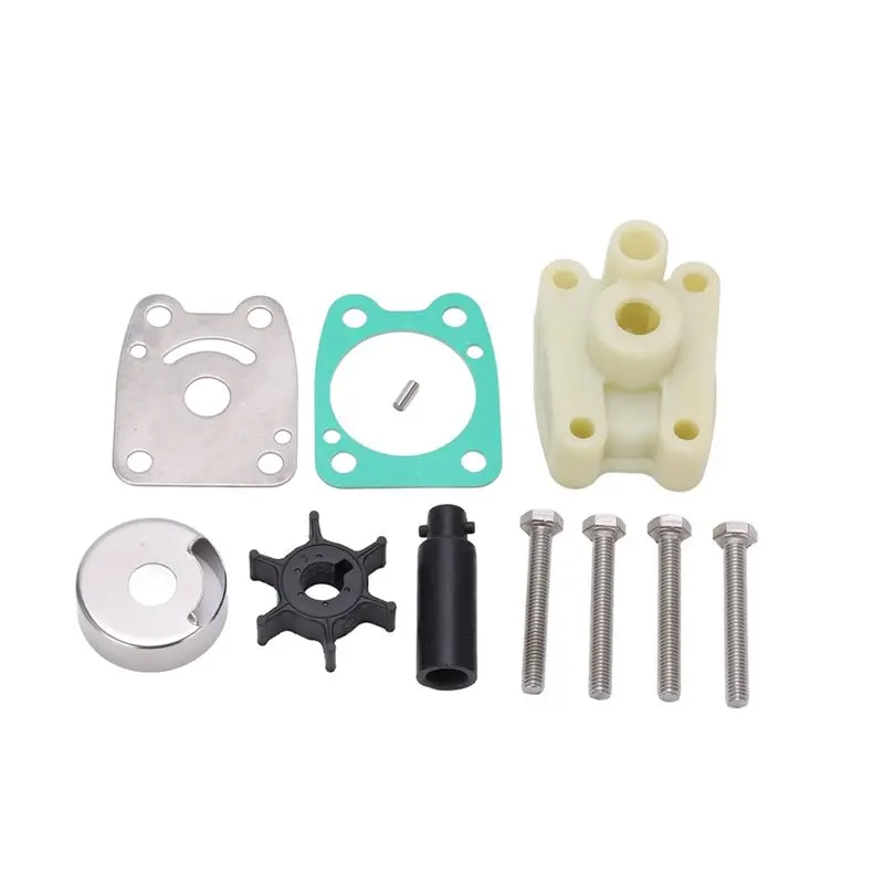 For 2-Stroke 4-HP 5-Horsepower Boat Engine Replacement Parts Water Pump Impeller Repair Kit 6E0-W0078-A2-00