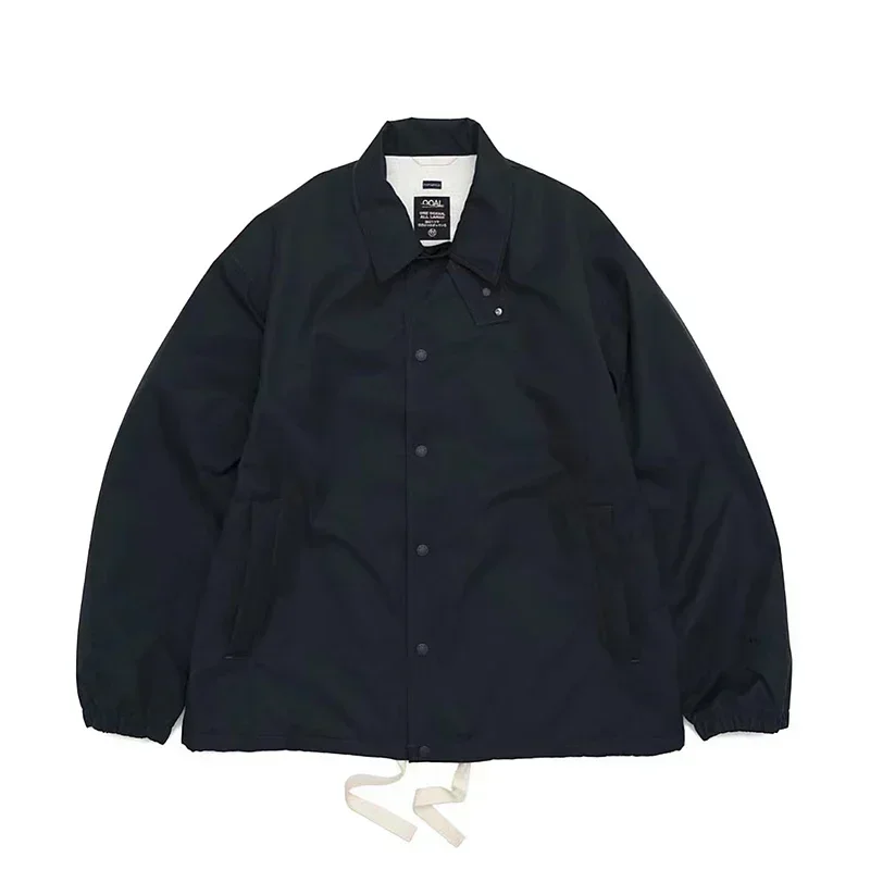 NANAMICA Japanese Vintage Loose Fit Functional Waterproof Drawstring Jacket Men's and Women's Outdoor Sprint Coat 23SS