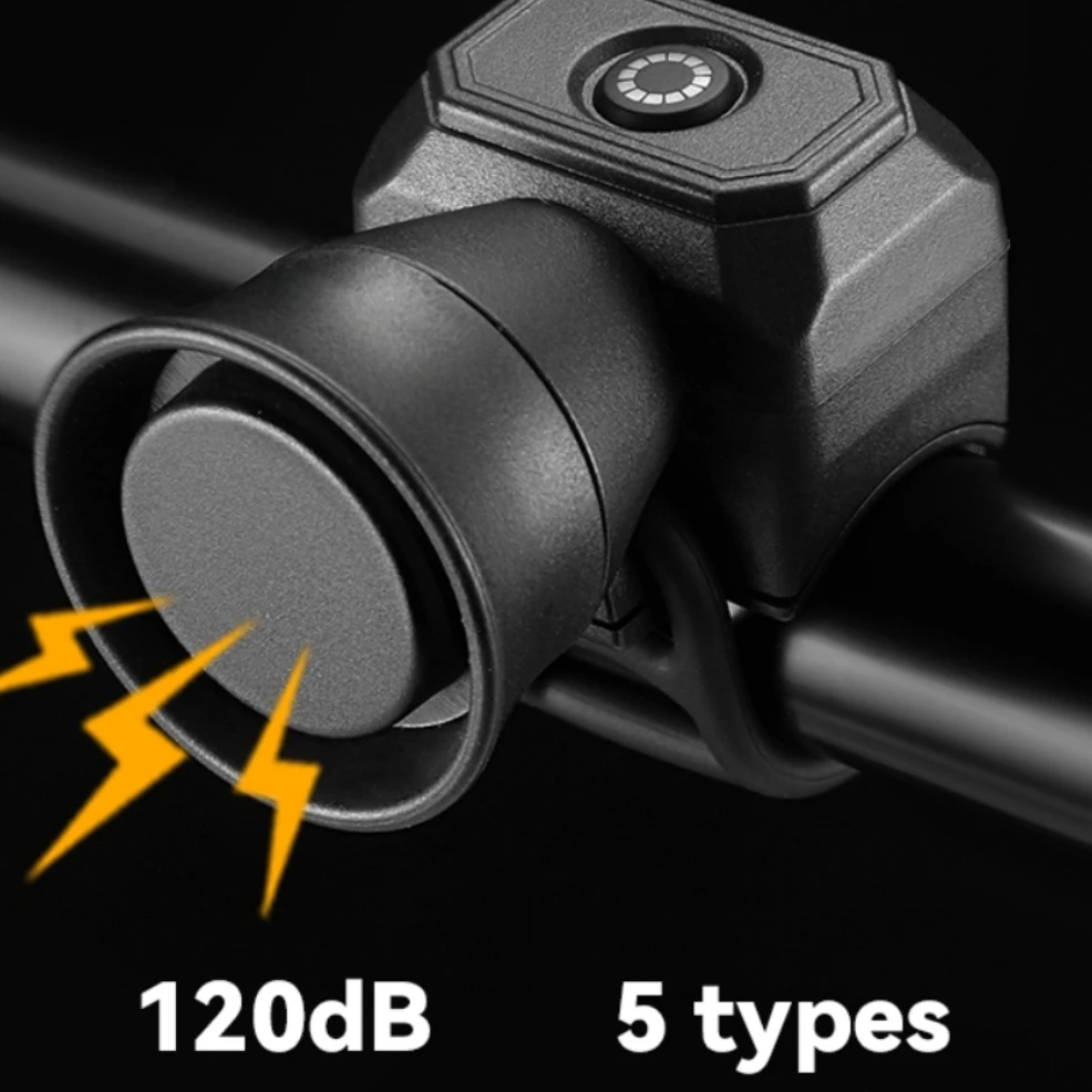 

Bicycle Horn Mountain Bike Mini USB Charging Waterproof Electronic Bike Bell Riding Equipment Children's Scooter Accessories