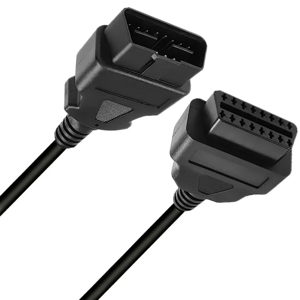 

Custom OBD2 Extension Cable ODB2 16 Pin Male to Female Extension Cable 1.5m for Car Diagnostic Tool Accessory Gift