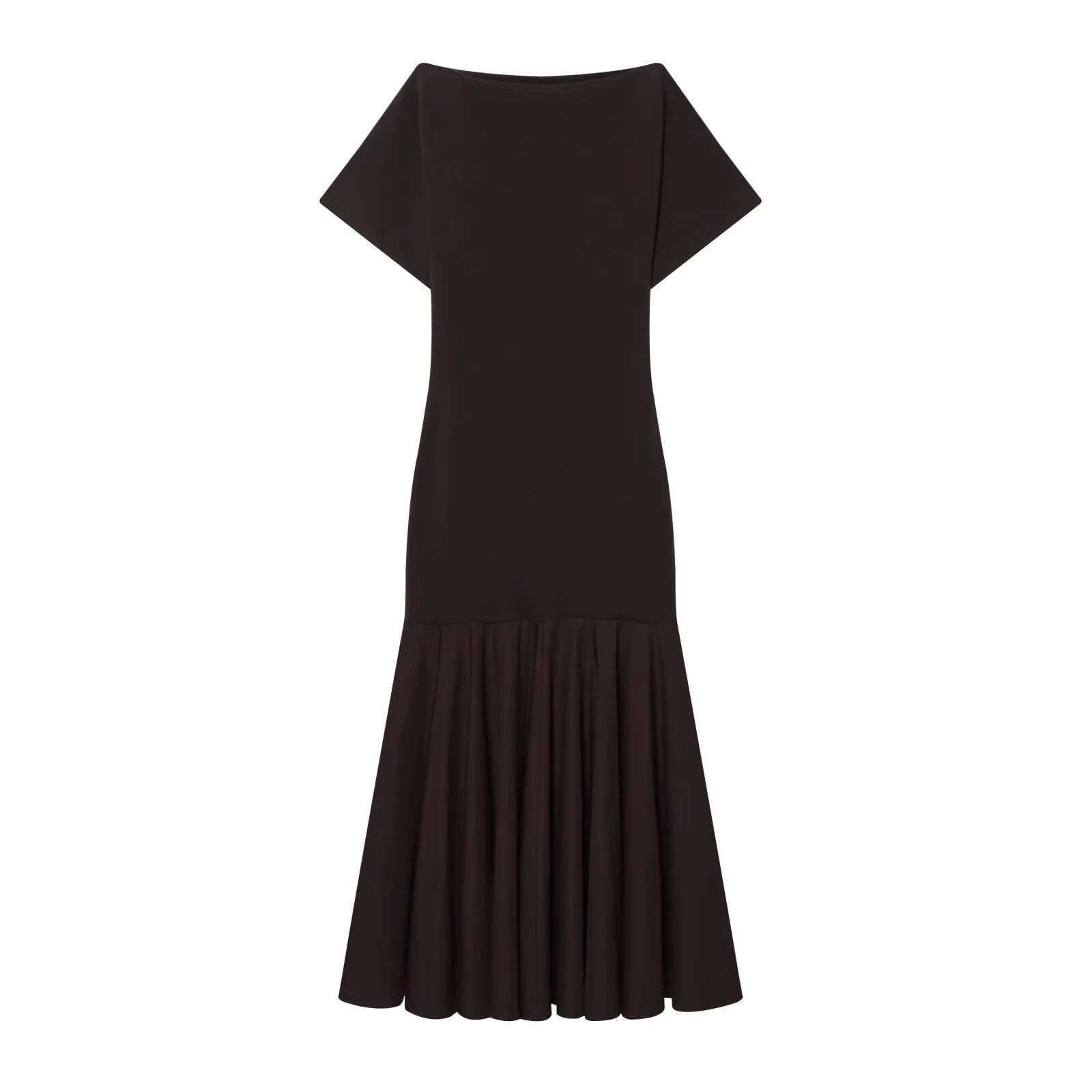 Spring 2026 new French casual boat collar slim fit patchwork skirt style personalized boat style patchwork dress