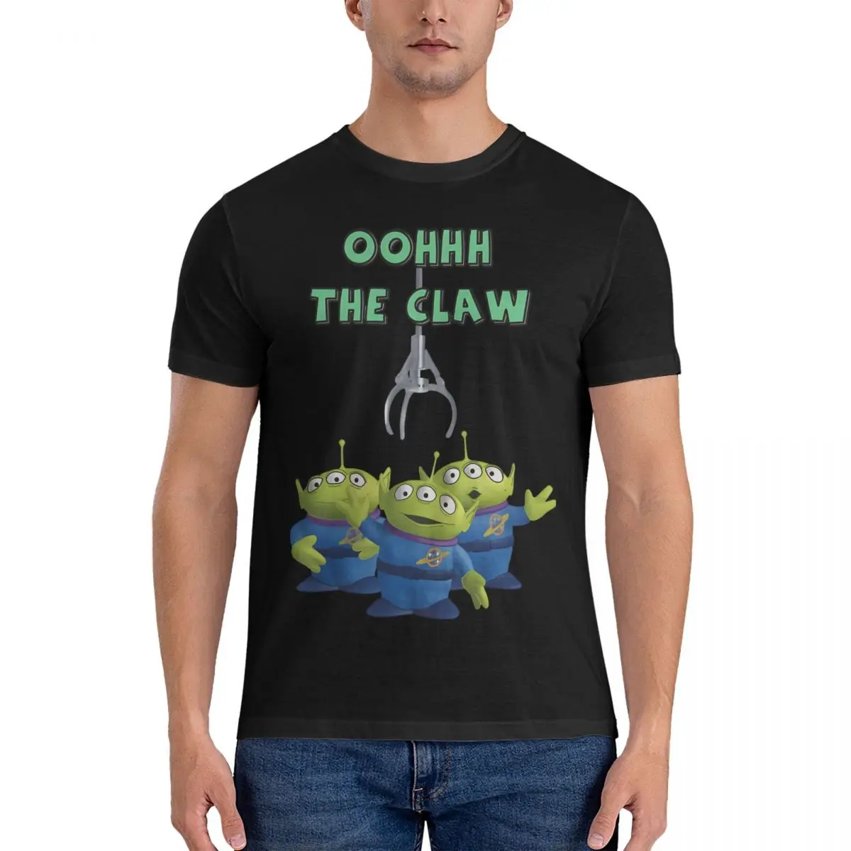 Oohhh The Claw Aliens T Shirt Disney Toy Story Cotton Clothes Leisure Short Sleeve O Neck Tee Shirt Graphic Printed T-Shirts