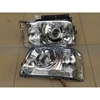 Toyota Hiace 2005-2009 용 1 쌍의 자동차 앞 범퍼 헤드 라이트 LED 헤드 라이트 전조등 헤드 램프 3