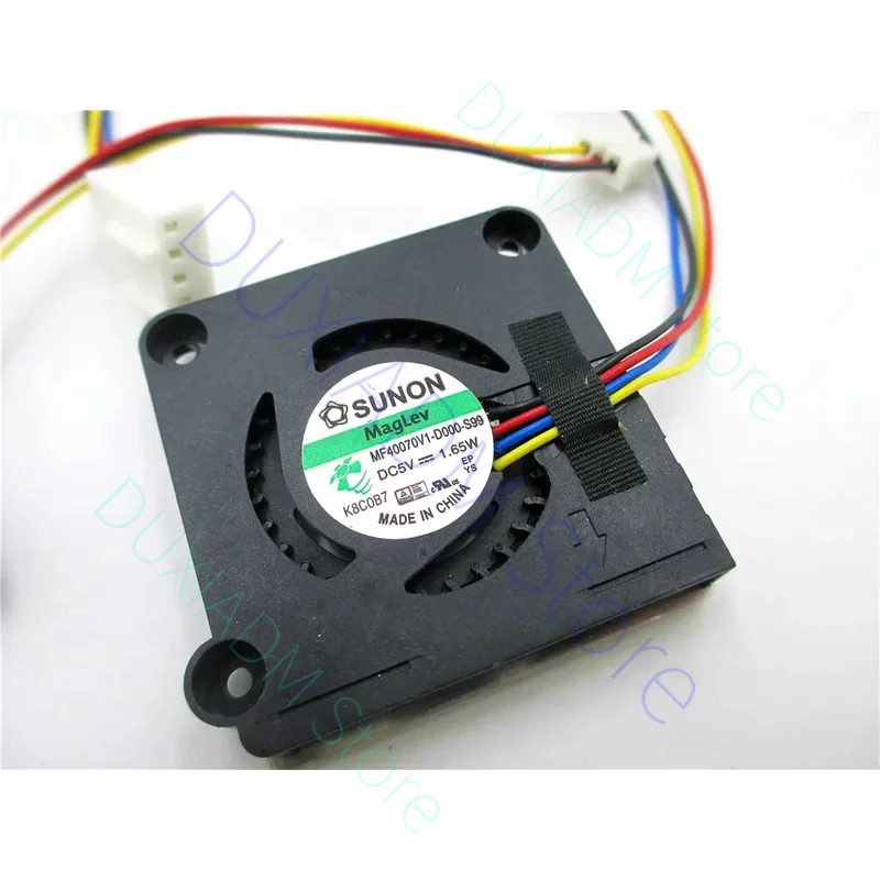 

Вентилятор охлаждения процессора ноутбука для MF40070V1-D000-S99 4007 40x40x7 мм 5 В 1,65 Вт 3-контактный 4-контактный охлаждающий вентилятор