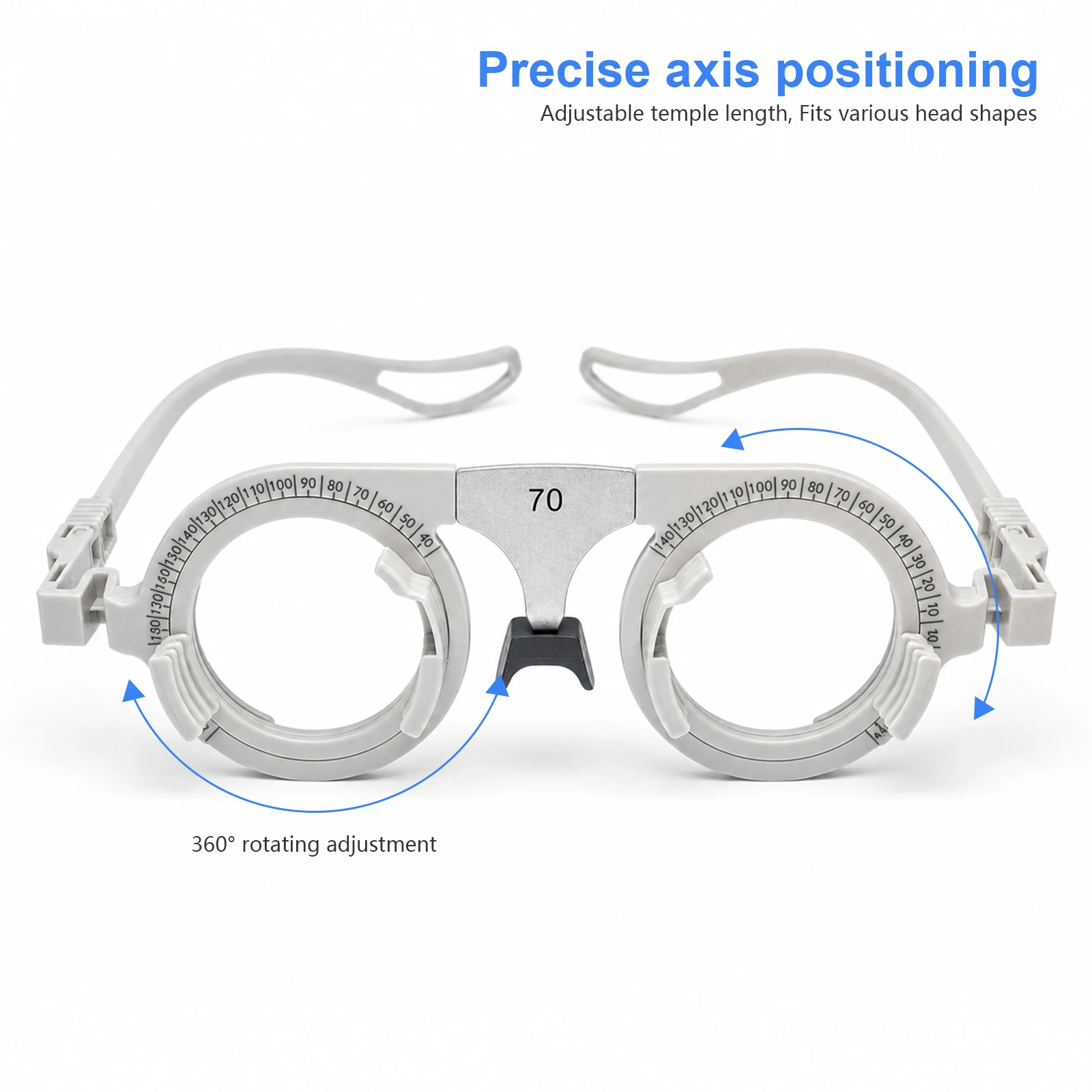 InnoVue Opto TF-T1 Adjustable Aluminum Alloy Trial Frame for Optometry Refraction and Vision Testing Trial Frame
