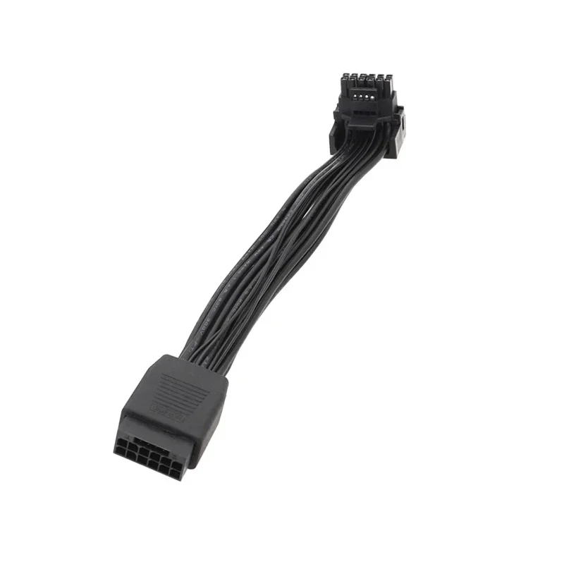 90 도 직각 컴퓨터 GPU 전원 PCIE 5.0 PCI 익스프레스 16 핀, 12 + 4P 암수 연장 케이블, 50cm