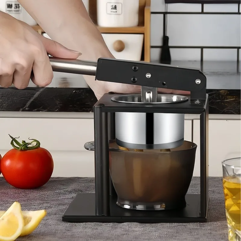 

New with rod manual juicer stainless steel manual lemon orange citrus juicer hand-pressed heavy-duty juice essence juicer