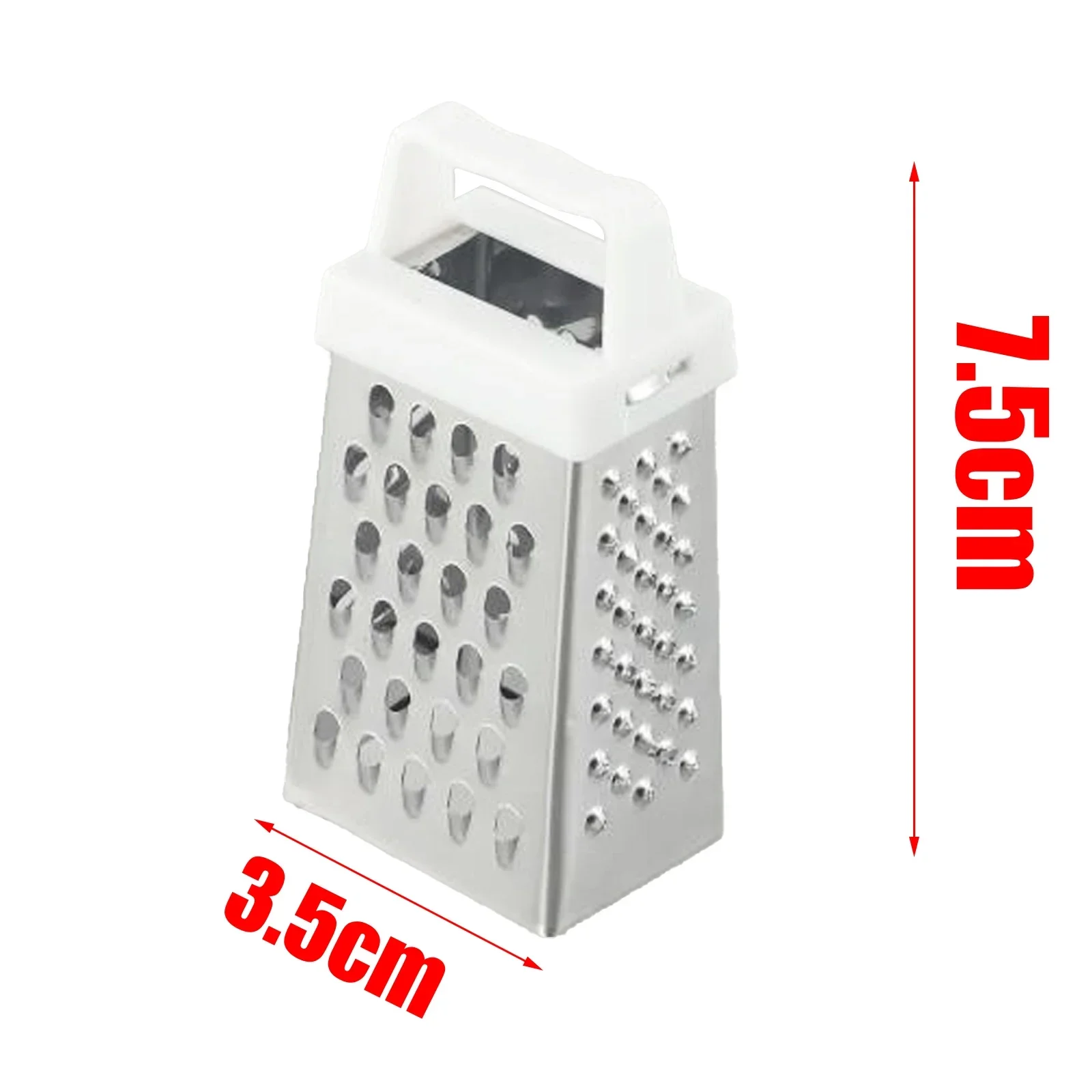 Mini Four-Sided Slicer Stainless Steel Slicer Cheese Grater Potato Carrot Grater Slicer Teeth Vegetable Cutter Chopper