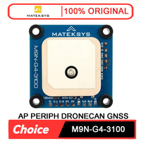 MATEKSYS M9N-G4-3100 AP_Periph G474 CAN Node, NEO-M9N GNSS Module, RM3100, DroneCAN Protocol & UART_MSP for RC FPV Drone