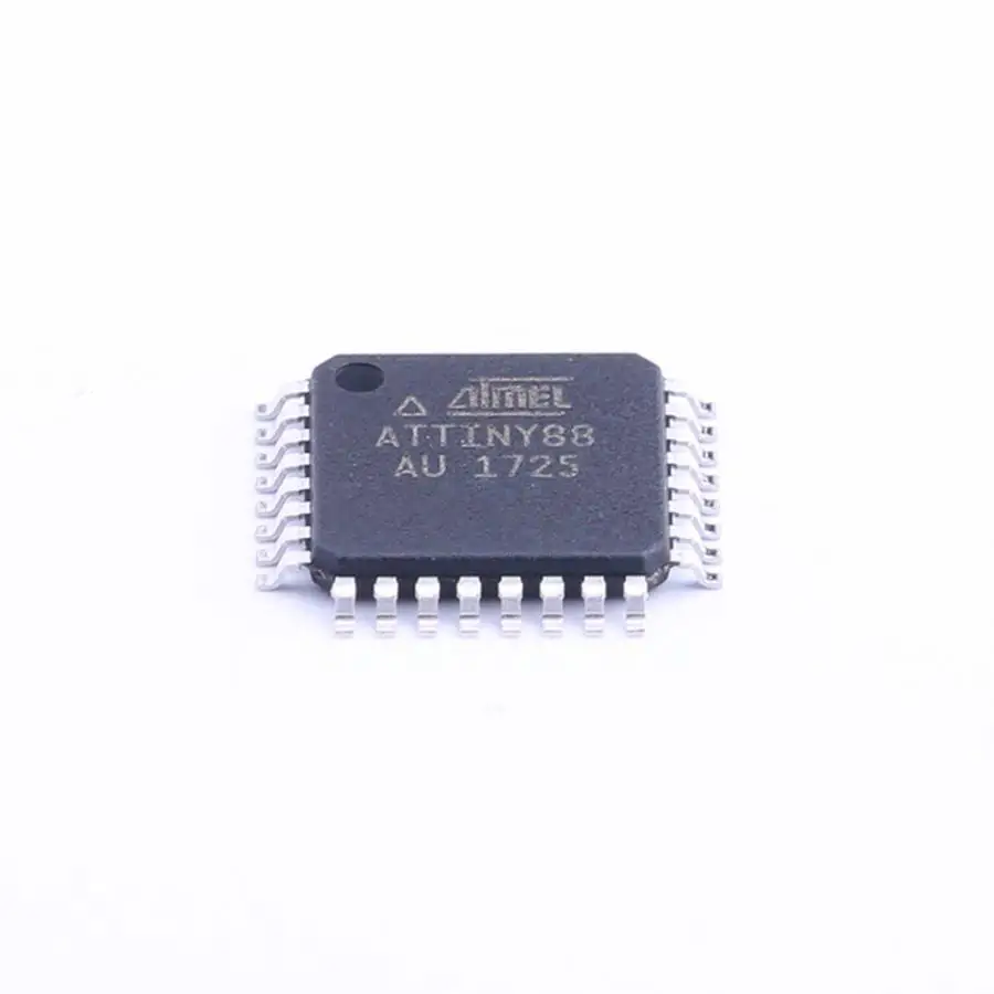 MCU 8-bit AT89 80C51 CISC 8KB Flash 2.5V/3.3V/5V 32-Pin TQFP T/R - Tape and Reel ATTINY88-AUR