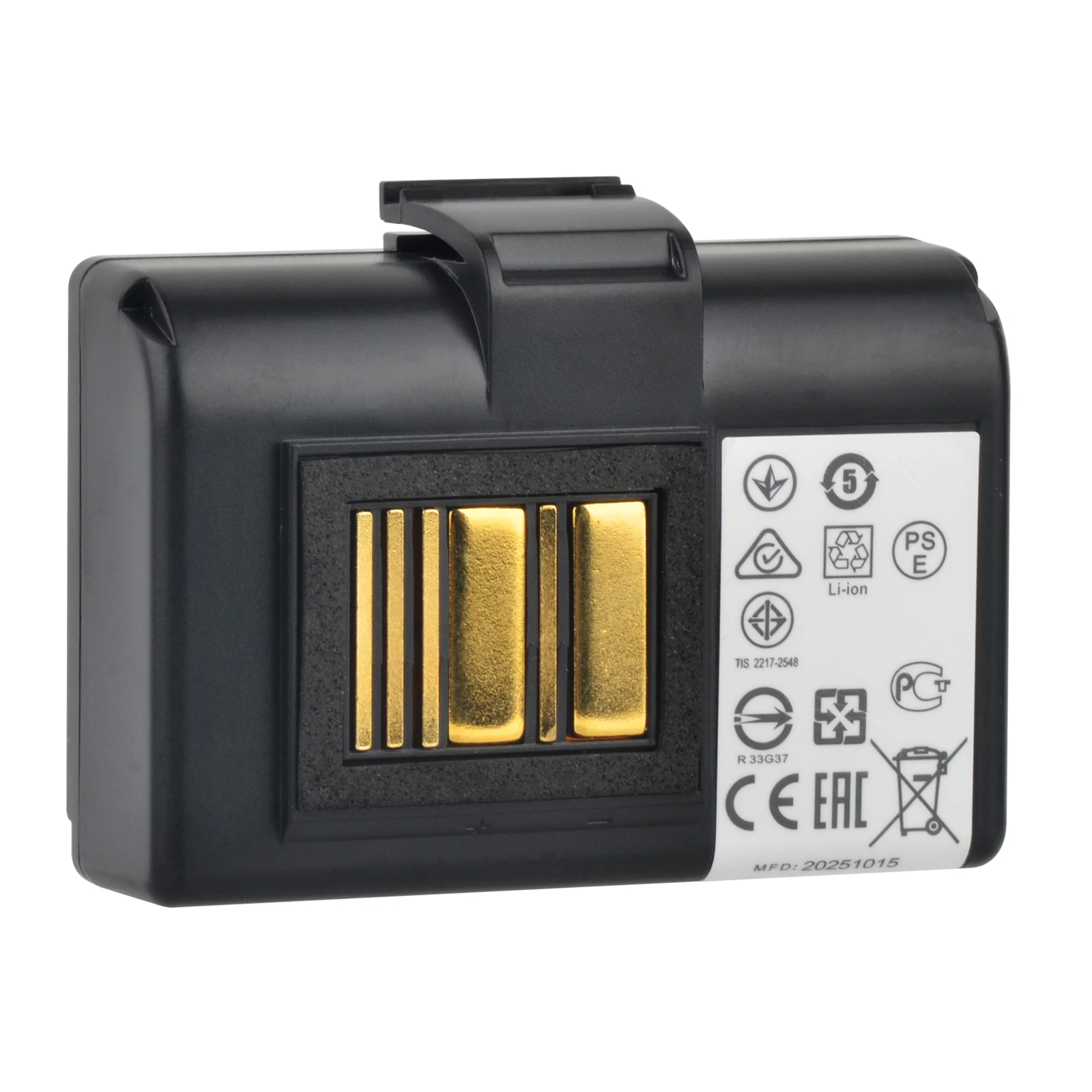 P1051378 High Capacity 2600mAh Replacement Battery for Zebra QLN320 QLN-320 QLn220 QLn220HC ZQ520 Mobile Printers Battery