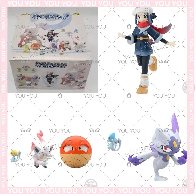 modellino-anime-originale-bandai-pokemon-scale-world-hisui-akari-zoroark-growlithe-zorua-mesprit-sneasel-azelf-cyndaquil