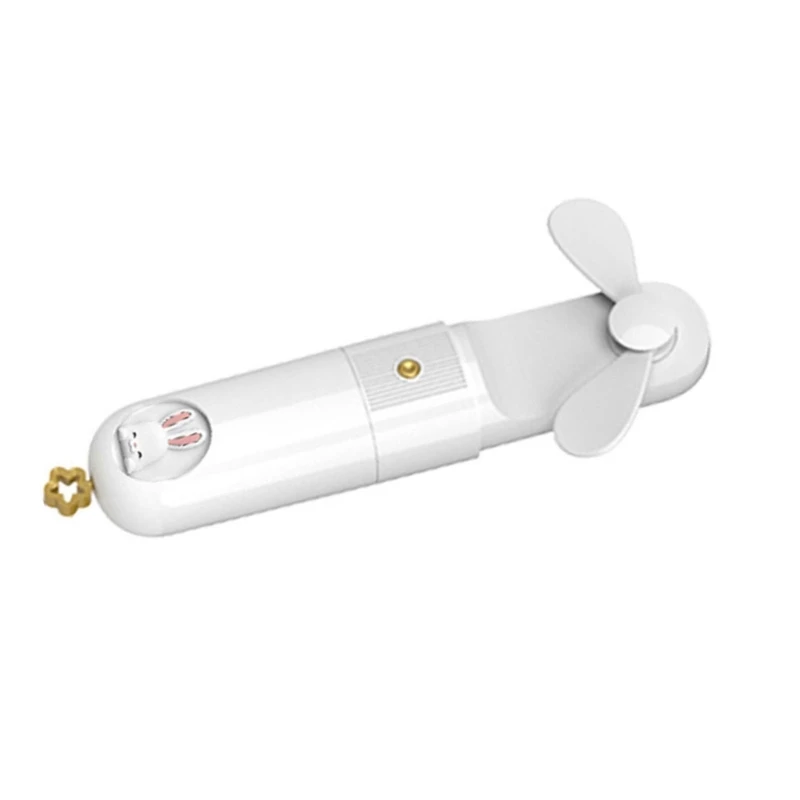 휴대용 팬 1200mAh 배터리 작동 휴대용 팬 3 속도 USB 충전식 팬 Dropship