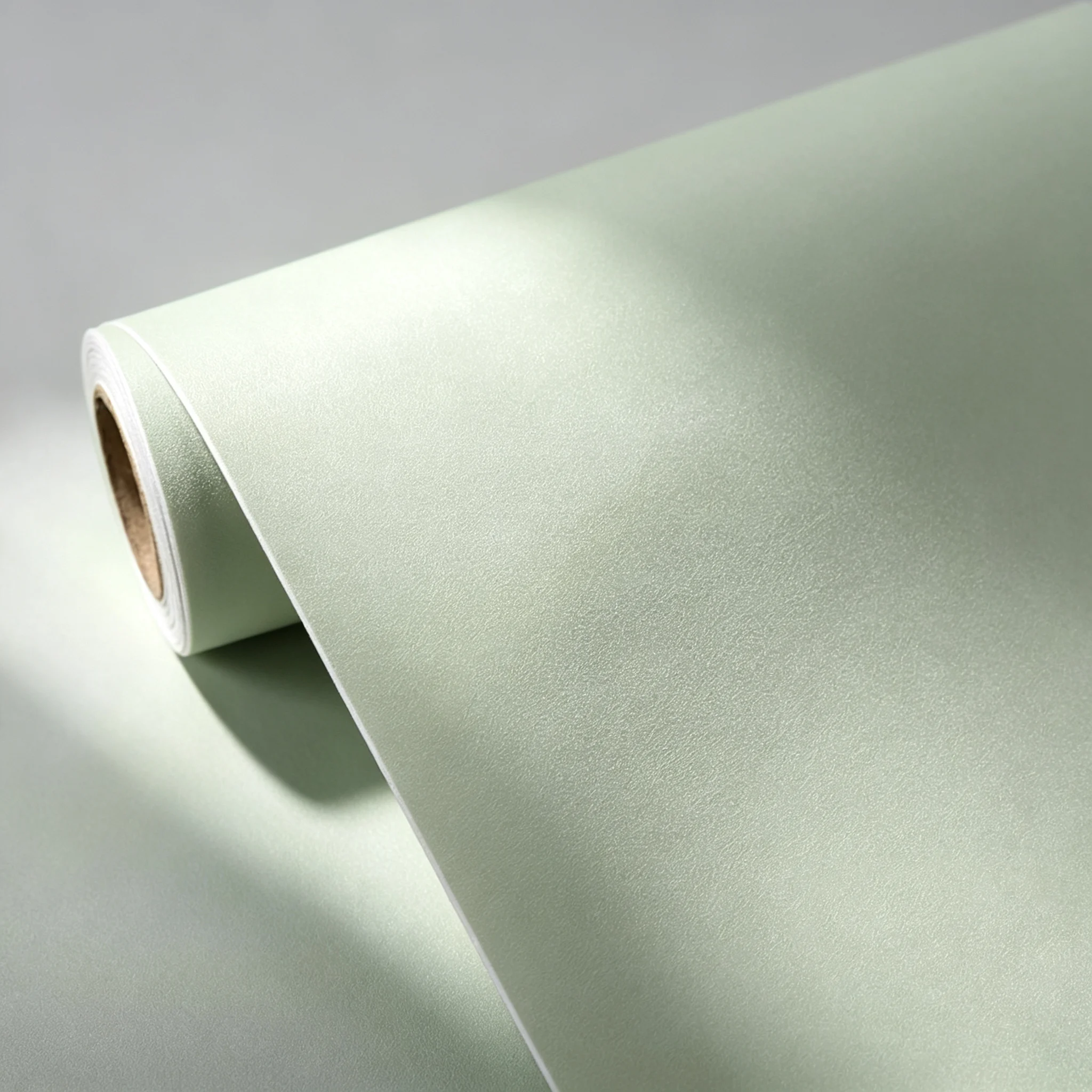 Removable Waterproof Sage Green Peel and Stick Wallpaper Self Adhesive Contact Paper for Bedroom Living Room Wall Decor