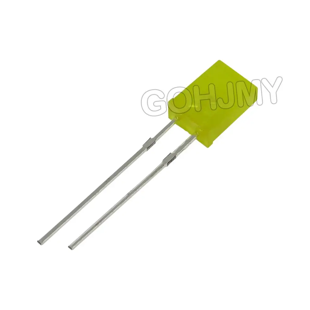 100PCS 2X3X4 2X5X7 Square LED 234 257 Light Emitting Diode Blue Red Green White Yellow Electronic DIY KIT