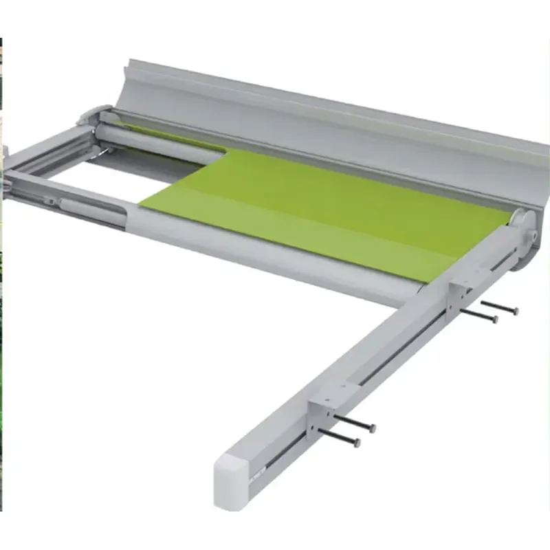 Electric Retractable Sunshade Roof System Waterproof Greenhouse Awning for Outdoor Patio Garden Shade Cover Automatic Canopy