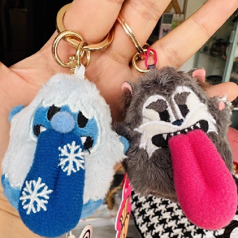 

Original Mini Version Halloween Shining Snow Monster Zombie Werewolf Witch Trendy Keychain Surprise Birthday Gift Toys New Stock