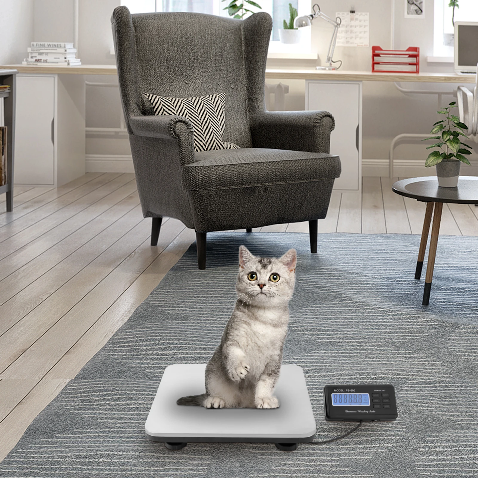 

Lightweight Multipurpose Computing Digital Platform Weight Scale 300kg/0.1kg & 150kg/0.05kg W/ 2 Weighing Mode & 6 Function Keys