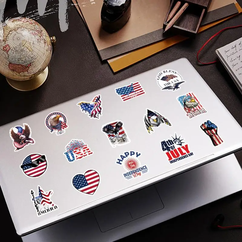 President decalcomanie per veicoli Set di grafica e decalcomanie per auto adesivo Versatile da 50 pezzi adesivo impermeabile al 2024 per la parete del camion dell'auto