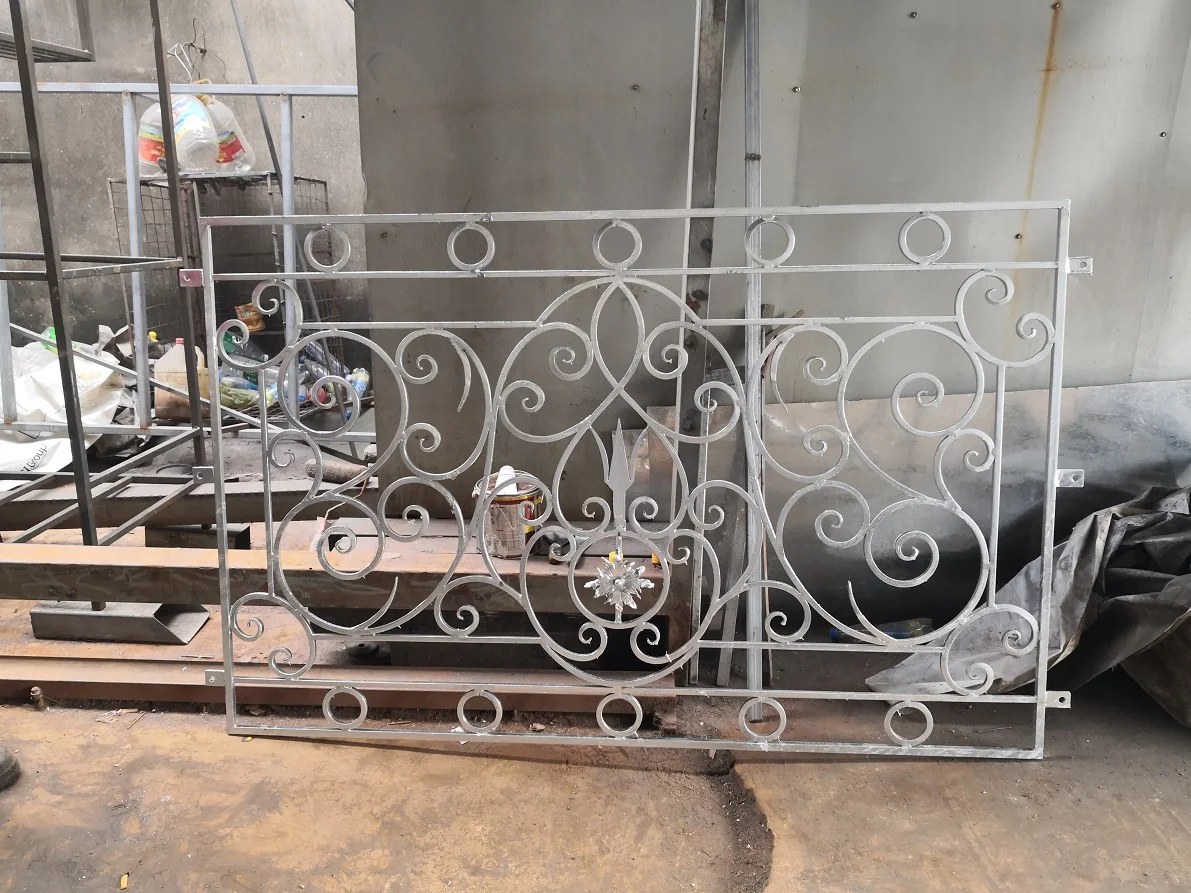 Fancy Wrought Railings Balcony Balustrade Rustic Decorative Zinc Steel Balcony Railing