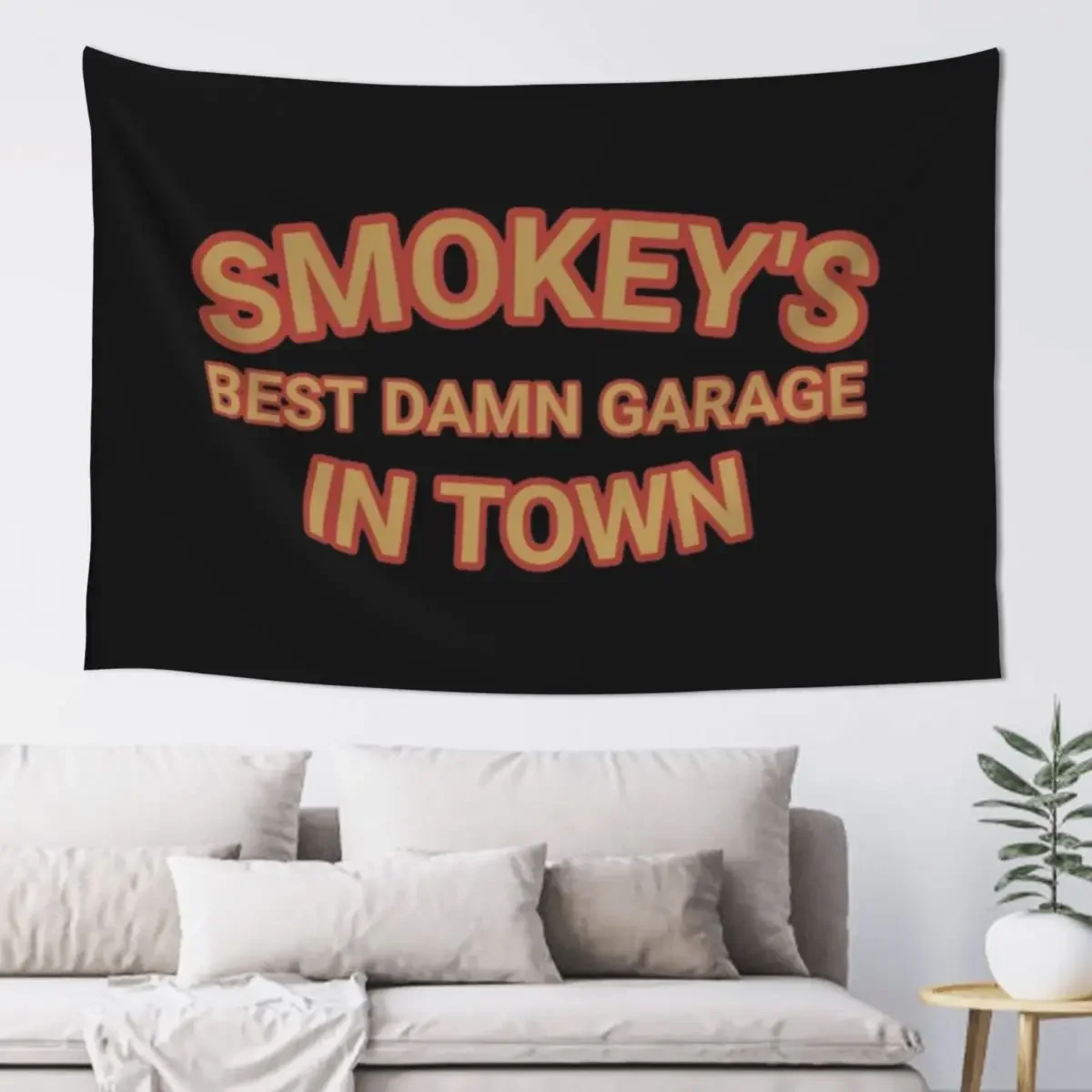 

Smokey Yunick's best damn garage in town Tapestry Room Decorations Aesthetics For Bedroom Decorative Paintings Tapestry