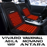 For Opel Vivaro Vauxhall Agila Antara Movano VXR8 12V Car Seat Heater Hot Warmer Winter Cushion Protector Cover Auto Accessories