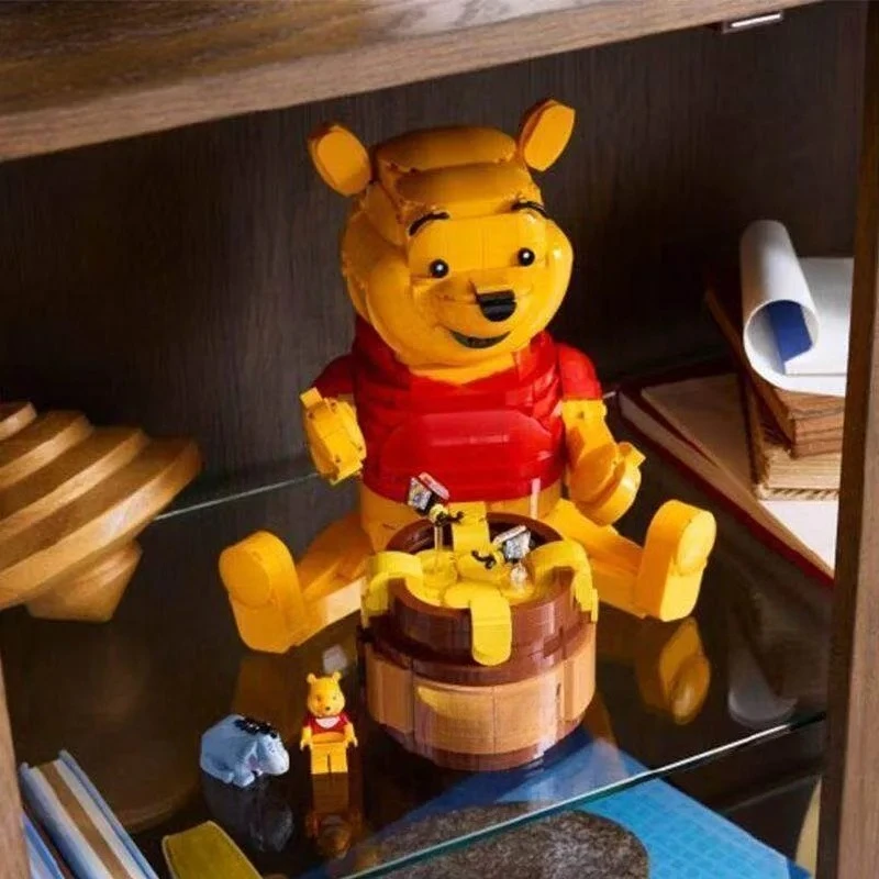 2026 cute teddy bear toy building blocks suitable for birthday, Christmas, holiday gifts, and home decoration small ornaments view 6