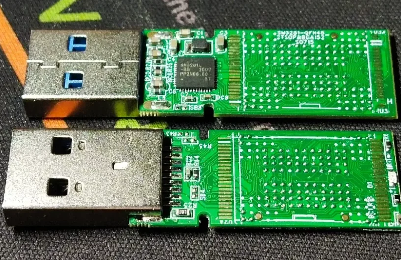 USB 3.0 Silicon Motion SM3268 3281 USB flash drive controller,supports 3D NAND flash memory,8CE dual-surface BGA 152 132