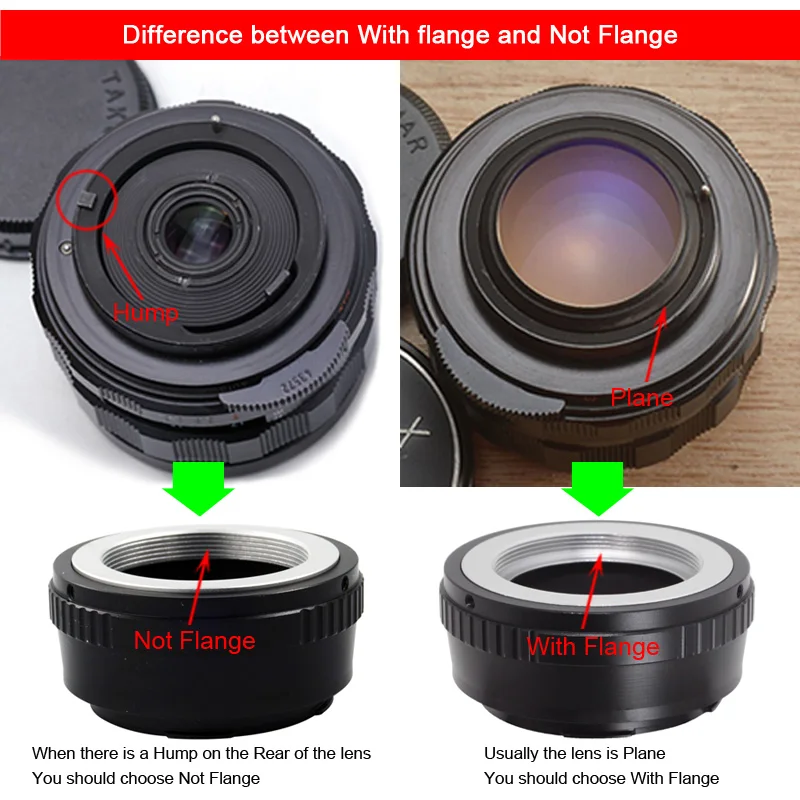 M42-ER Adapter For M42 Screw Lens to Canon EOS R RP RF mount RP R5 R6 Camera