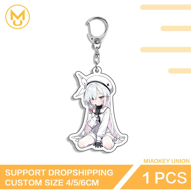 Arona Blue Archive Combo Set Novelty Fashion Treasure Key Chain Adorable Sitting Posture Oversize Suitable For Keepsake Gift