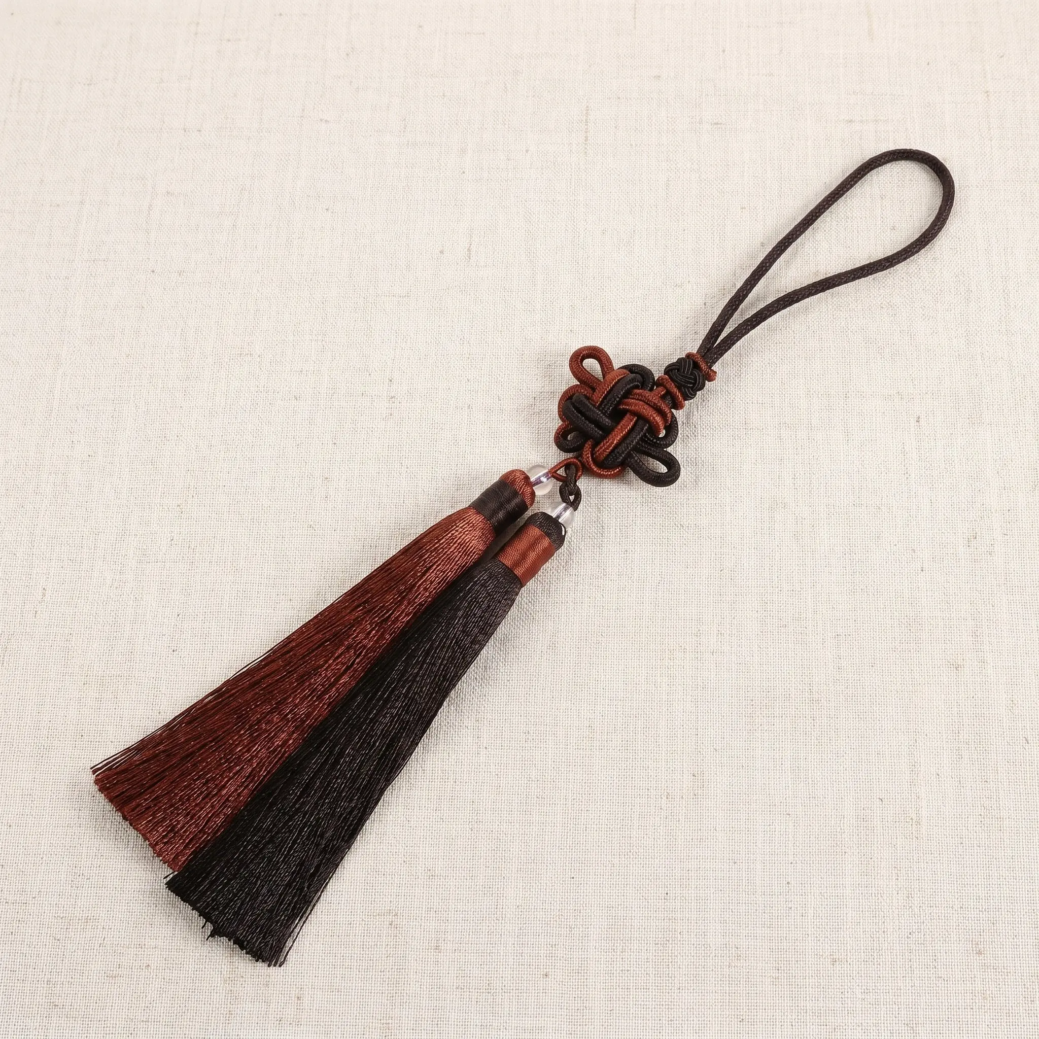 Authentic Chinese Sword Tassels Red Gold Black Streamer Fringe for Wushu Jian Decoration Martial Arts Props