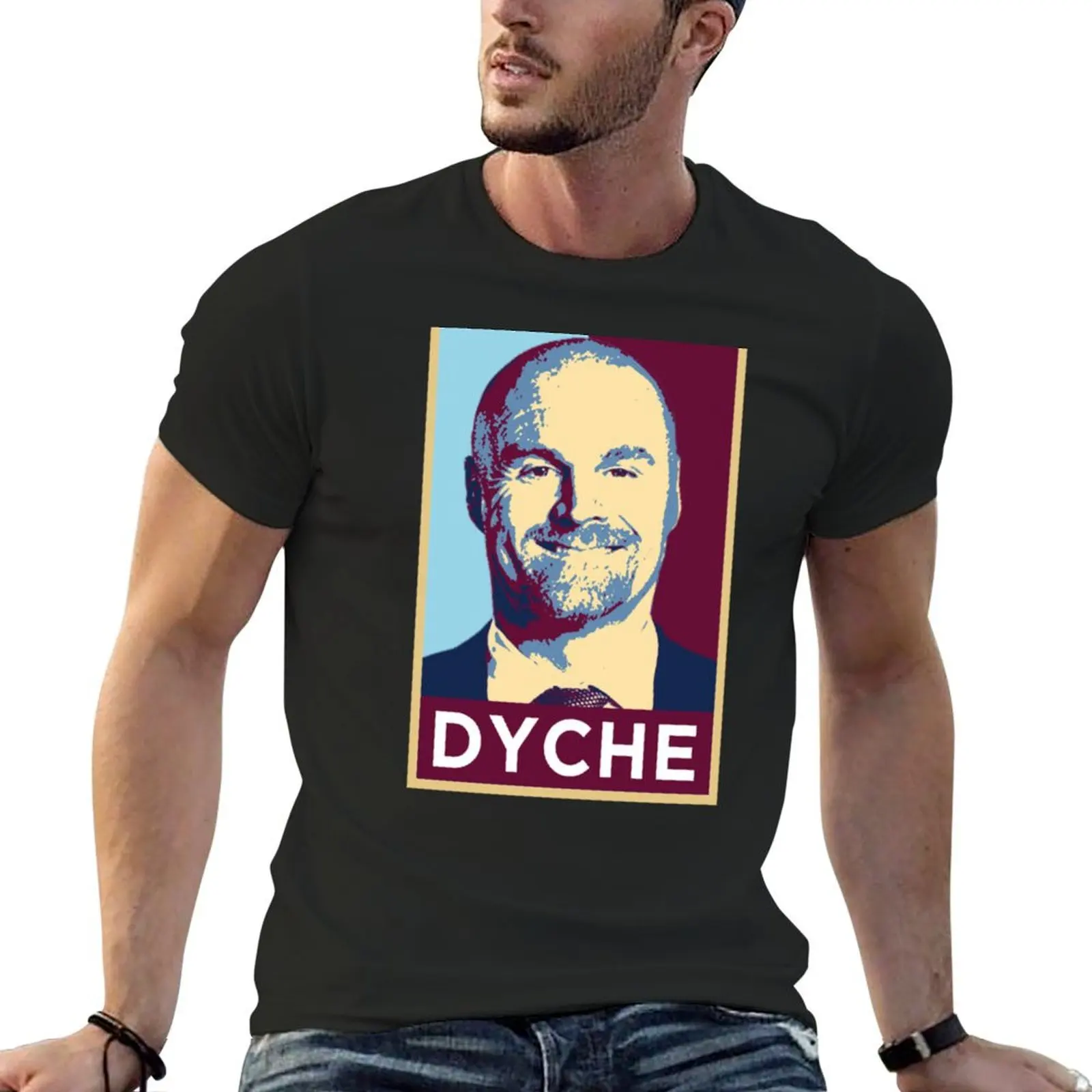 Sean Dyche Burnley Football Artwork T-Shirt street wear Aesthetic clothing for a boy graphic shirts men