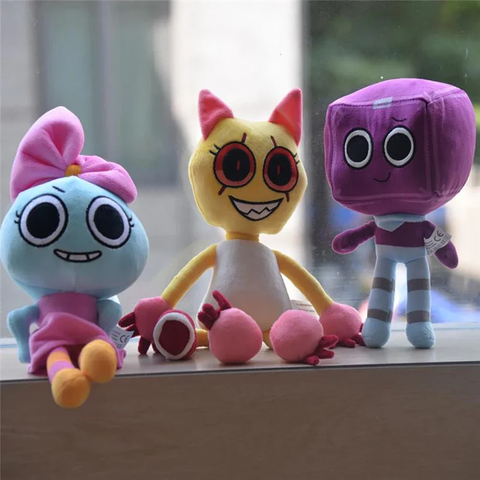 Dandy's World Plushie لعبة رعب لطيفة Goob Pebble محشوة مخدة ناعمة دمية هدية للأطفال لعبة خردة لطيفة مخيفة #6