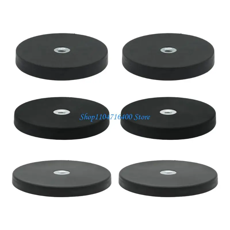 y1gd Universal Rubber LED Bar Brackets For Trucks 3 Size Internal Thread Lamp Mounts