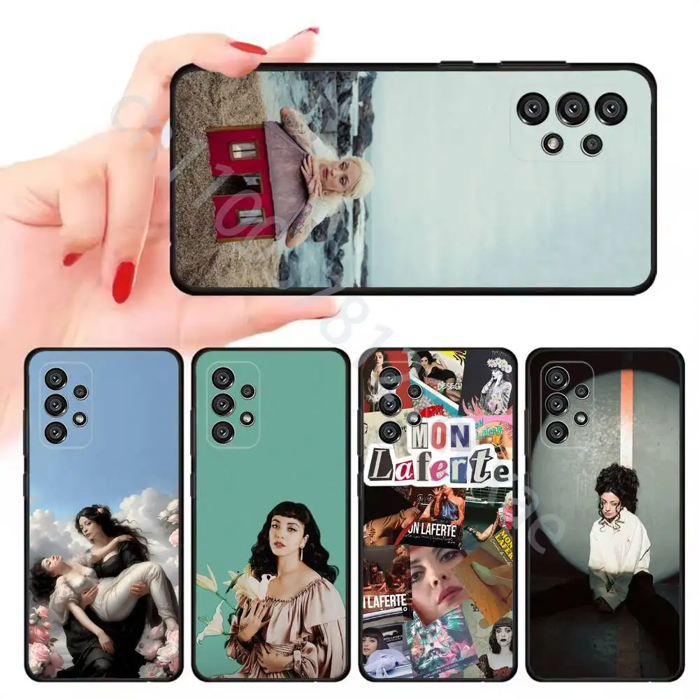 FEMME FATALE M-Mon L-Laferte Phone Case for Samsung Galaxy A20,21s,22,31,32,52,71,80,A91,5G Colorful Cover Smartphone Pretty